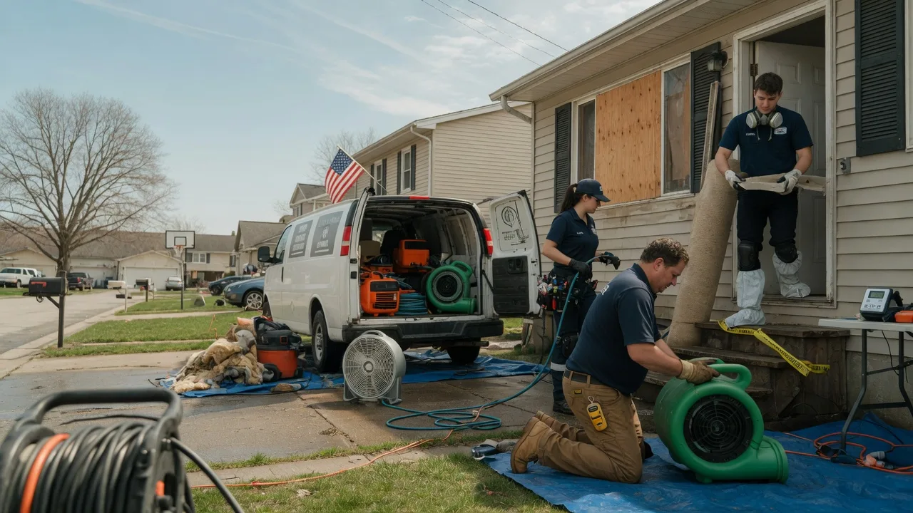 Water Damage Restoration in La Monte, MO near me